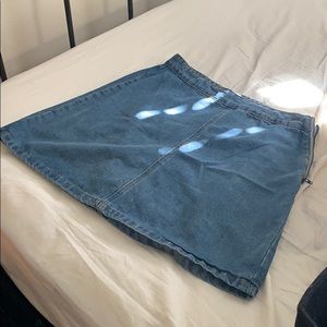 Jean skirt
